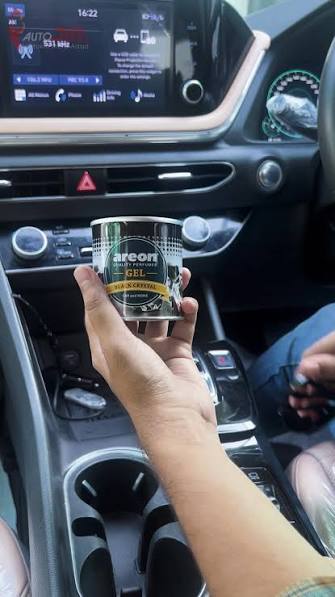 Areon Black Crystal Gel Car Perfume – Air Freshener for Cars & Office